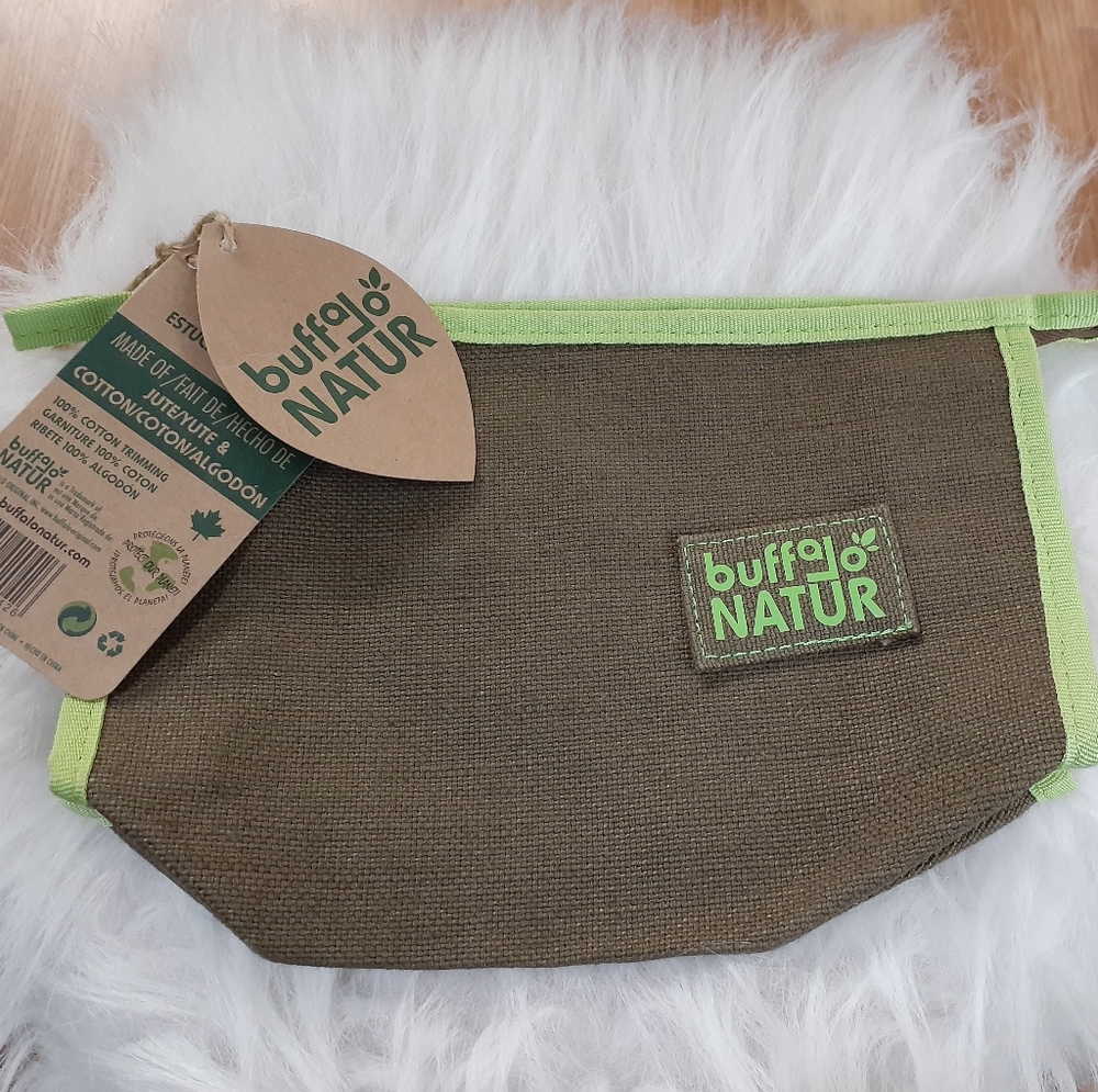 NWT Buffalo Nature pencil case bag